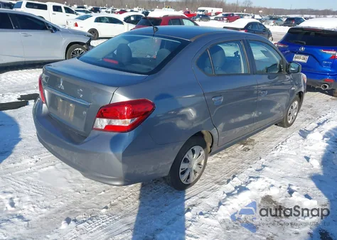 2020 Mitsubishi Mirage G4 Es from USA, damaged, VIN ML32F3FJ4LHF05382